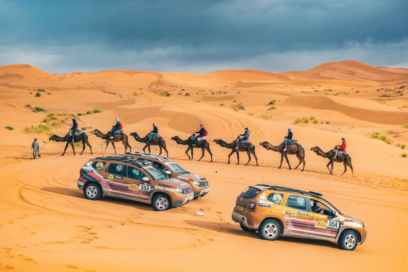  - Dacia Duster | les photos officielles du défi dans le désert